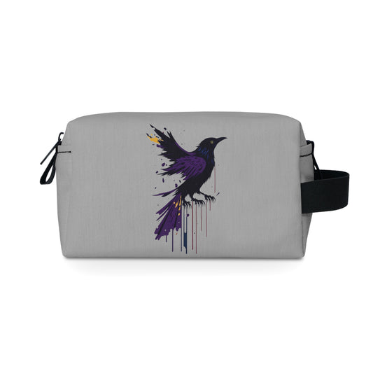 Yatagarasu: Three Legged Crow Paint Splash Toiletry Bag