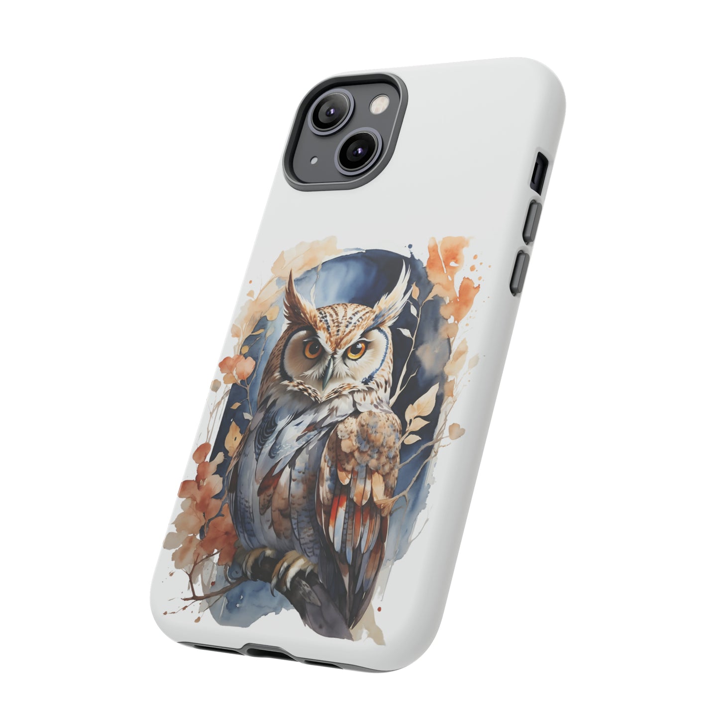 Owl Watercoloring Phone Case