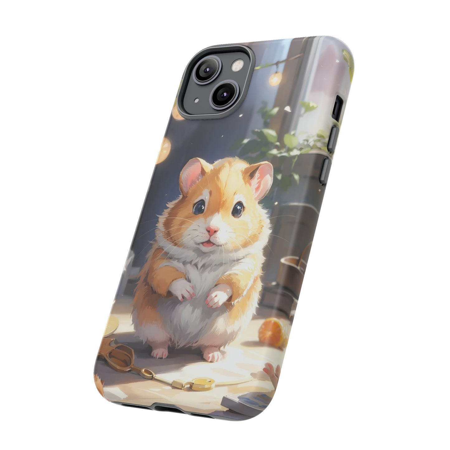 Hamster Watercoloring Phone Case