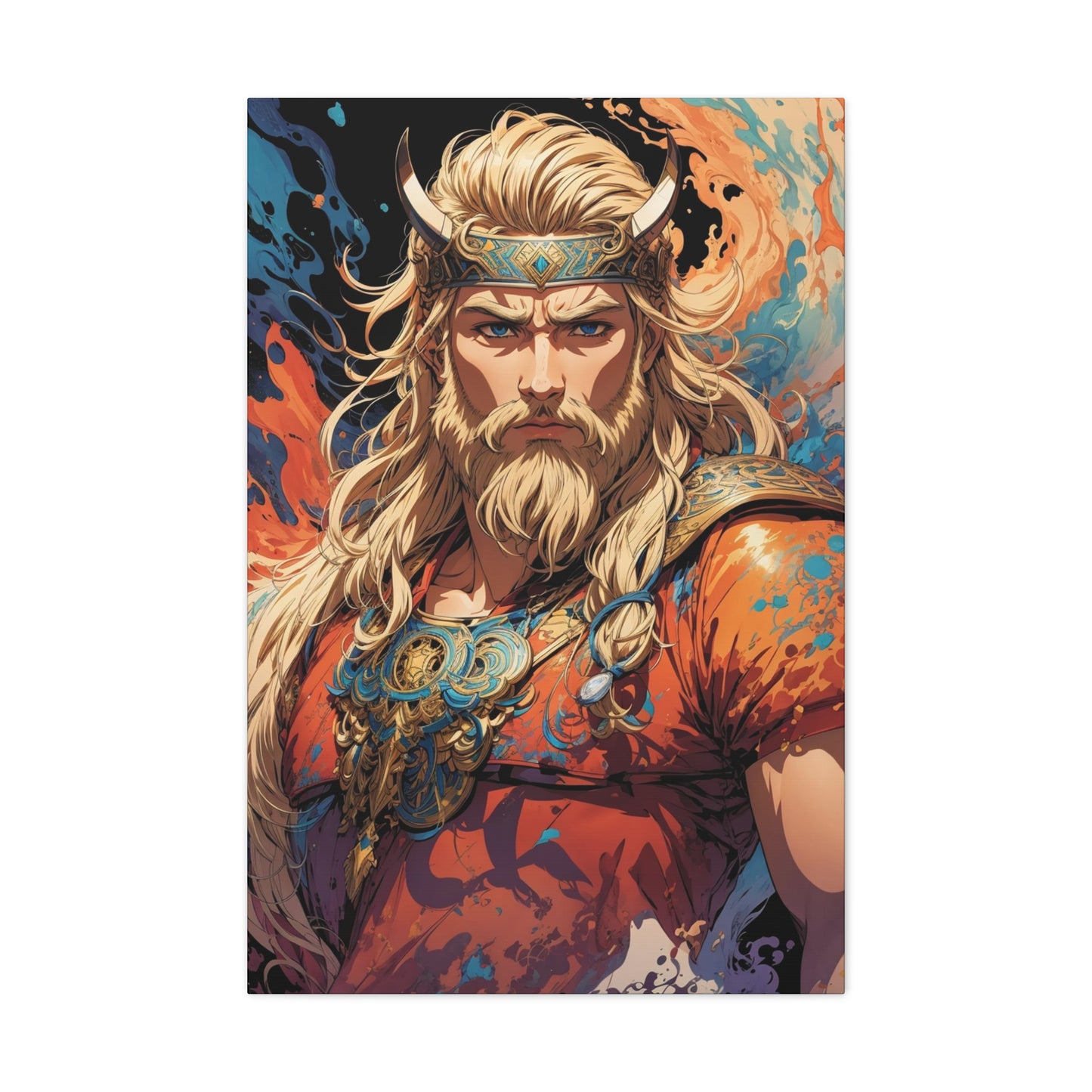 Baldr  Illustration Canvas