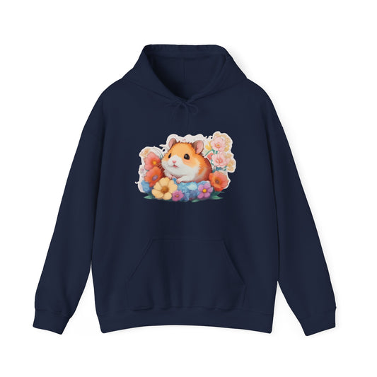 Hamster Sticker Art Hoodie