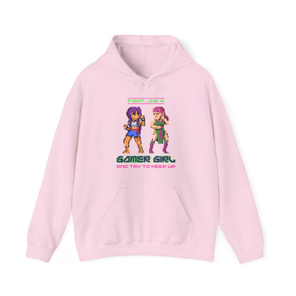 Fight Like A Gamer Girl Hoodie