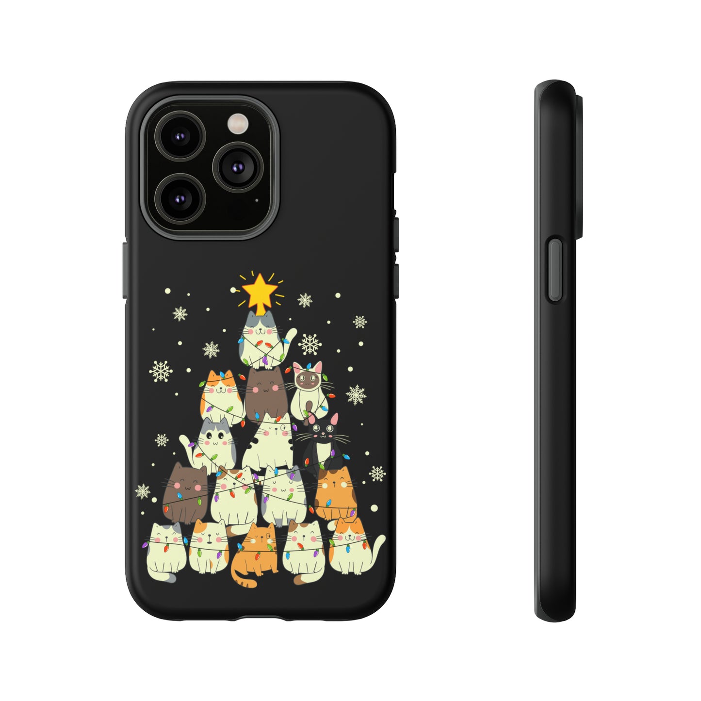 Christmas Cat Tree Phone Case