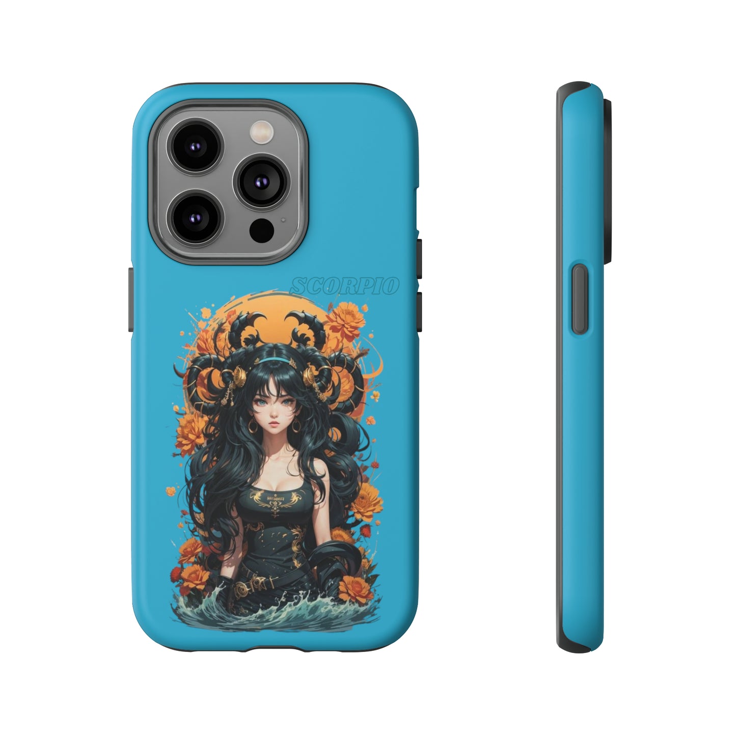 Zodiac Scorpio Manga Girl Phone Case