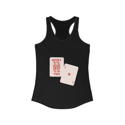 Queen Heart Lucky You Tank Top