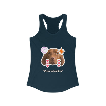 Dog Cries In Fashion Tank Top