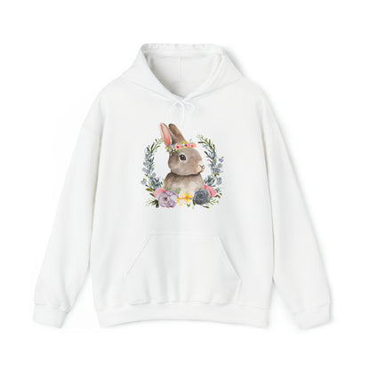 Easter Flower Bunny Hoodie