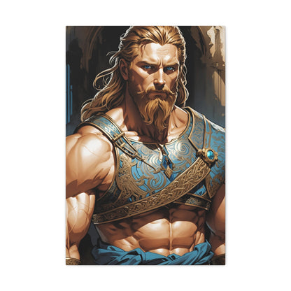 Tyr Illustration Canvas