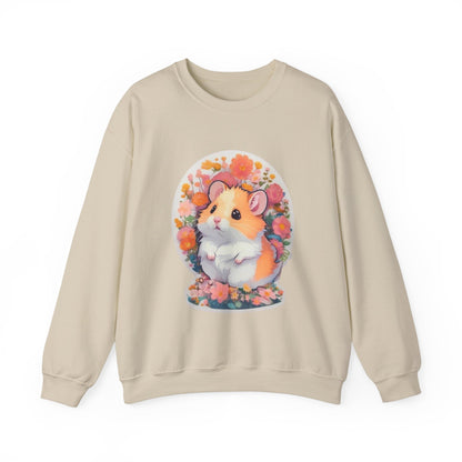 Hamster Sticker Art Sweatshirt