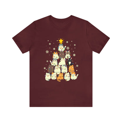 Christmas Cat Tree Shirt