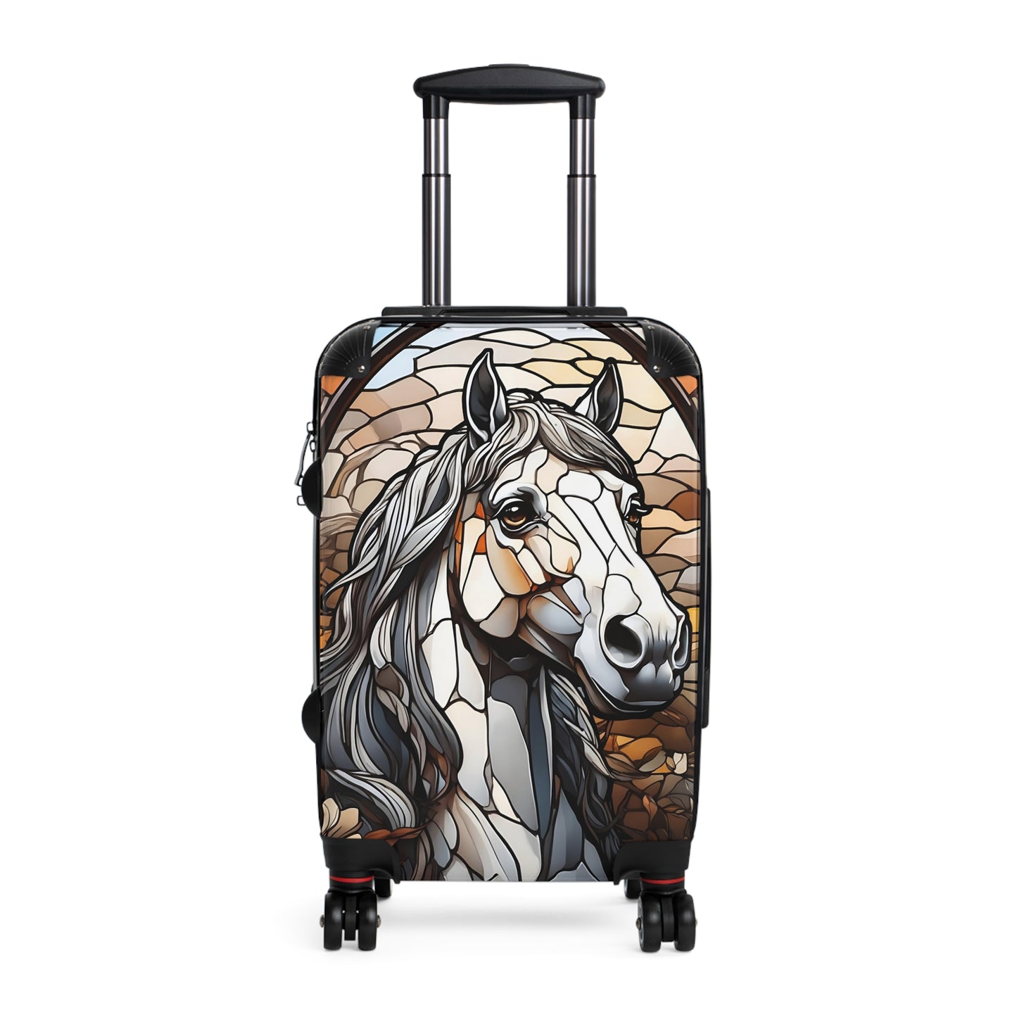 Horse Stained Glass Suitcase