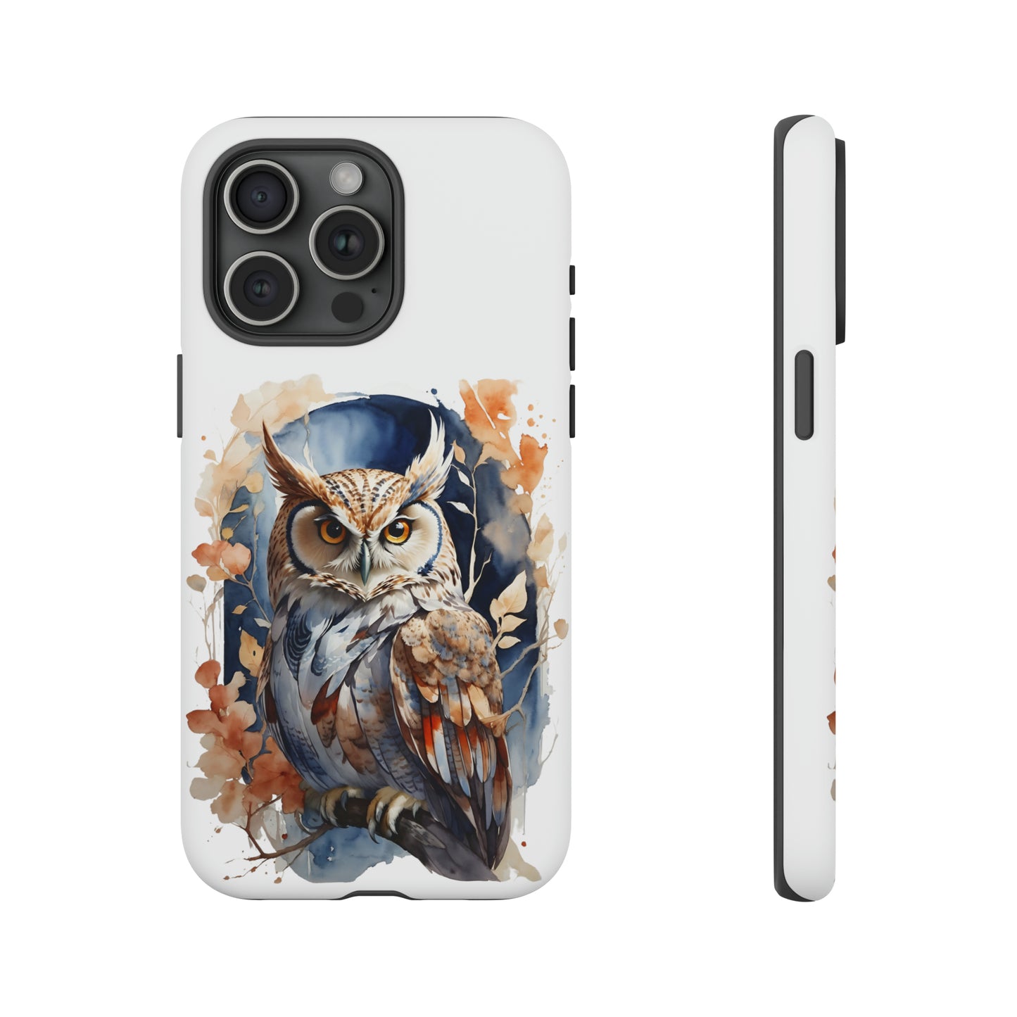 Owl Watercoloring Phone Case