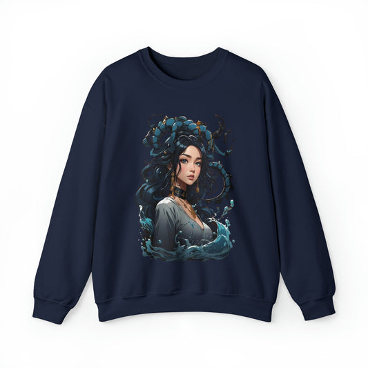 Zodiac Scorpio Manga Girl Sweatshirt