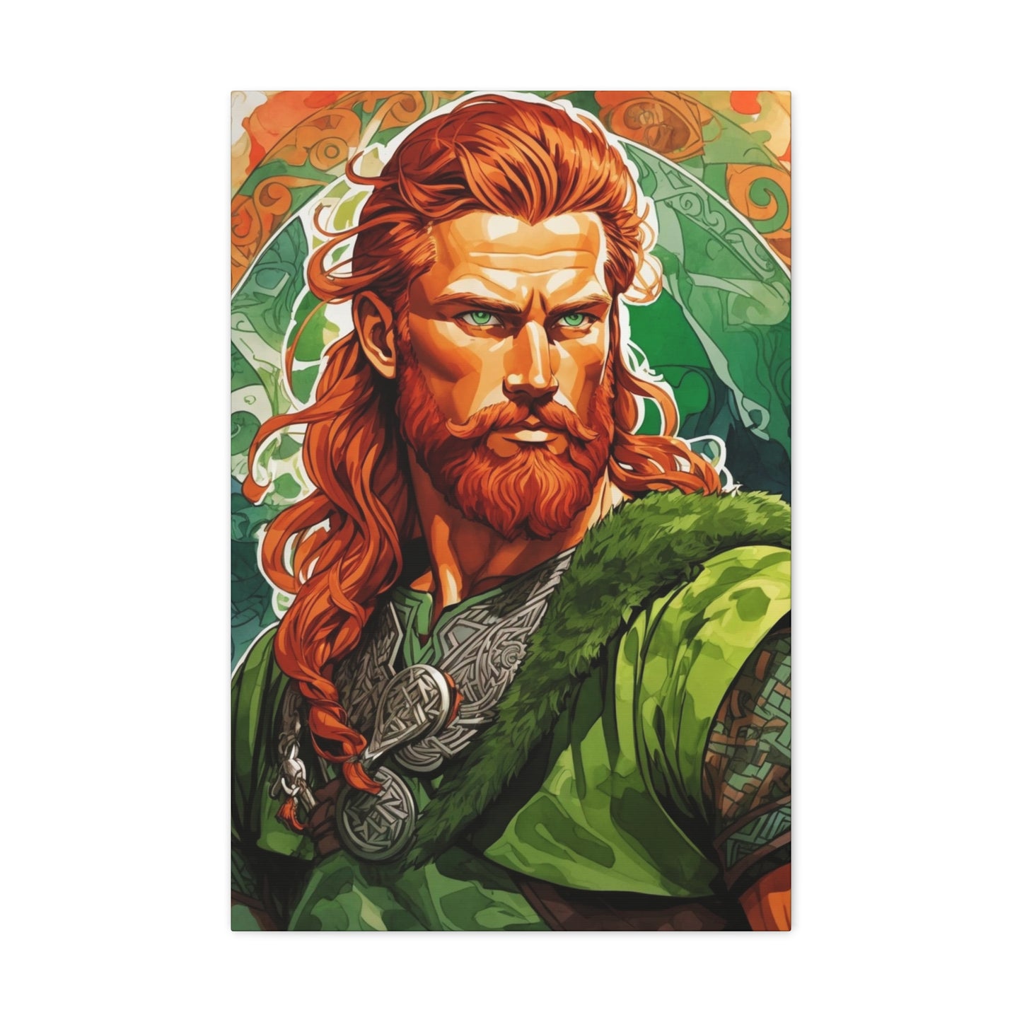 Freyr Illustration Canvas