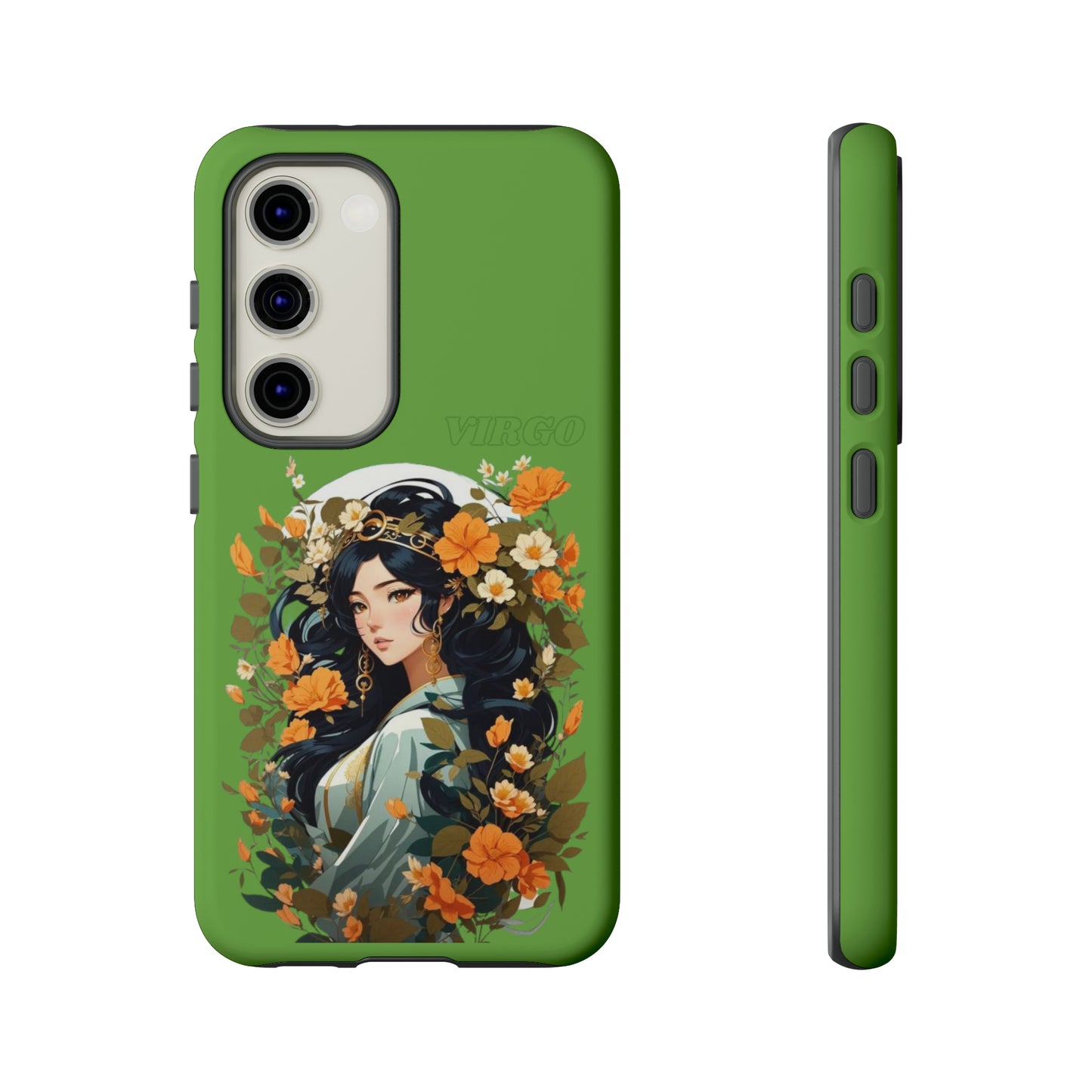 Zodiac Virgo Manga Girl Phone Case