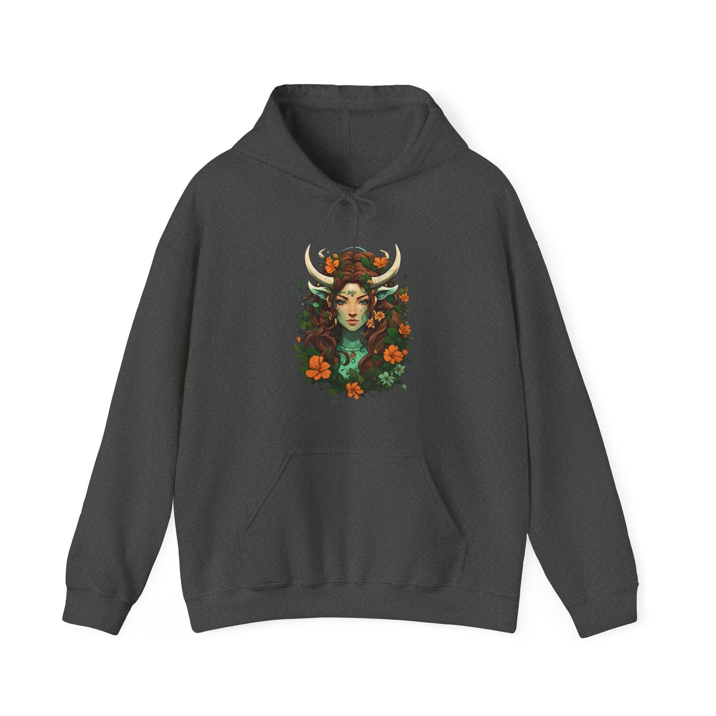 Zodiac Taurus Manga Girl Hoodie