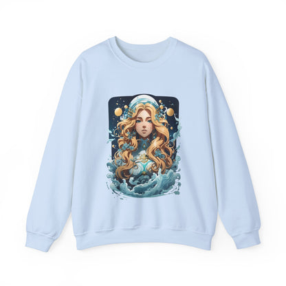 Manga Girl Element Water Sweatshirt