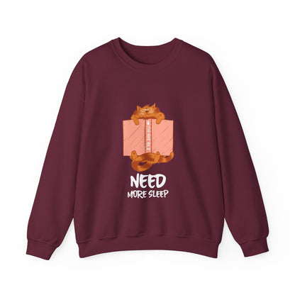 Cat Need More Sleep Sweatshirt