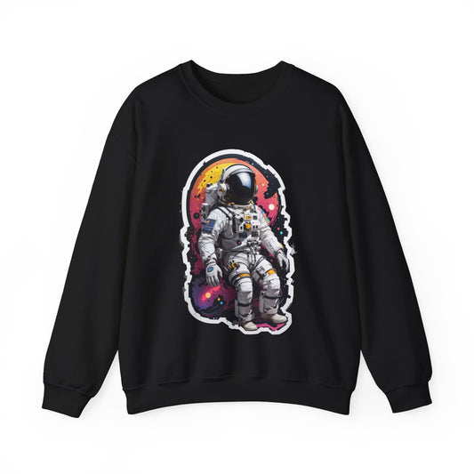 Astronaut Sticker Sweatshirt