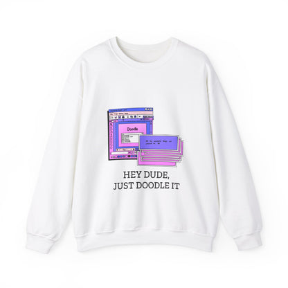 Technology Just Doodle It Sweatshirt