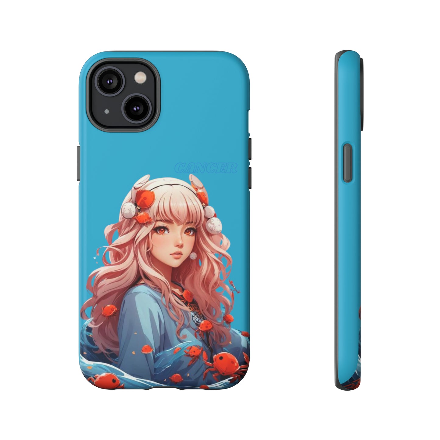 Zodiac Cancer Manga Girl Phone Case