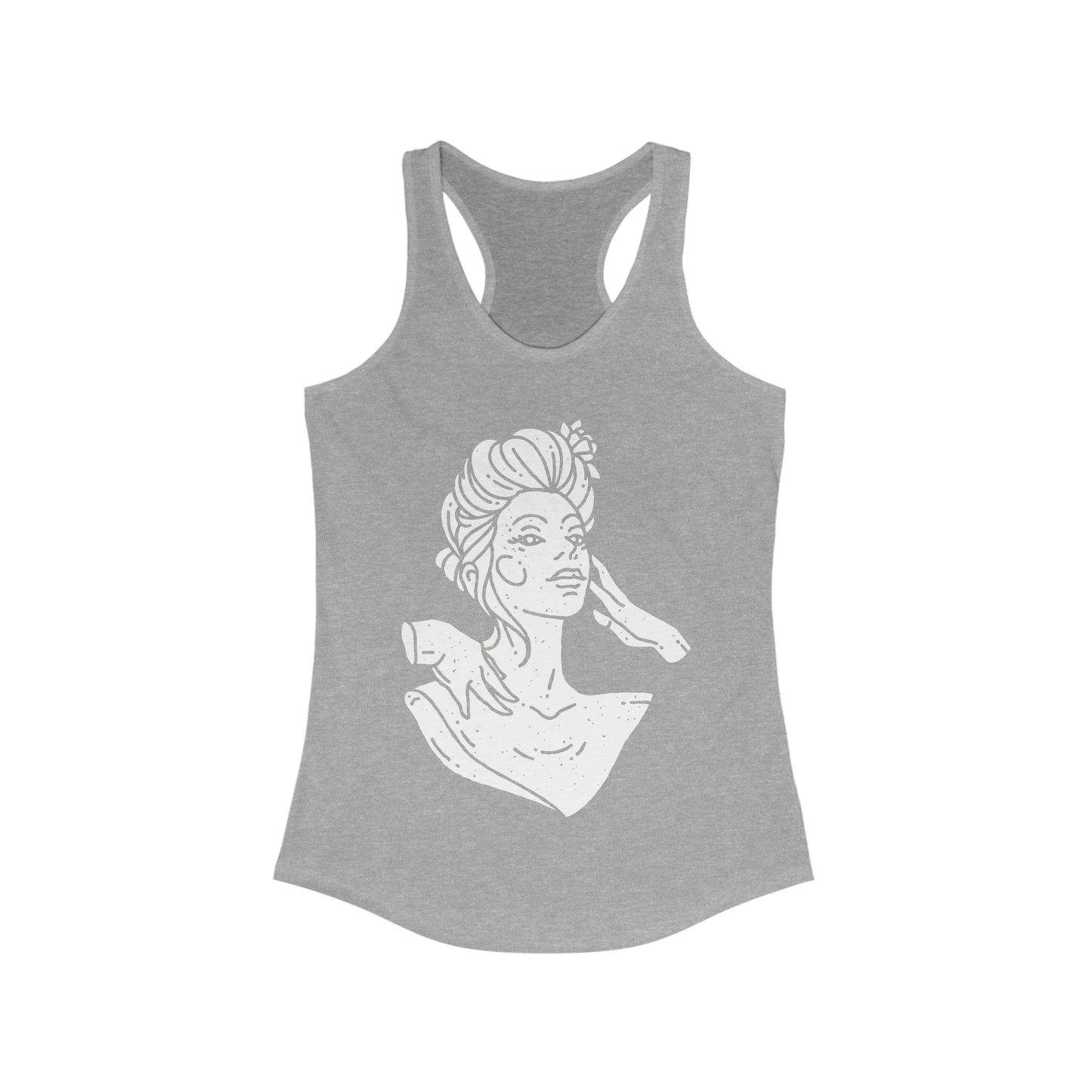 White Fantasy Girl Tank Top