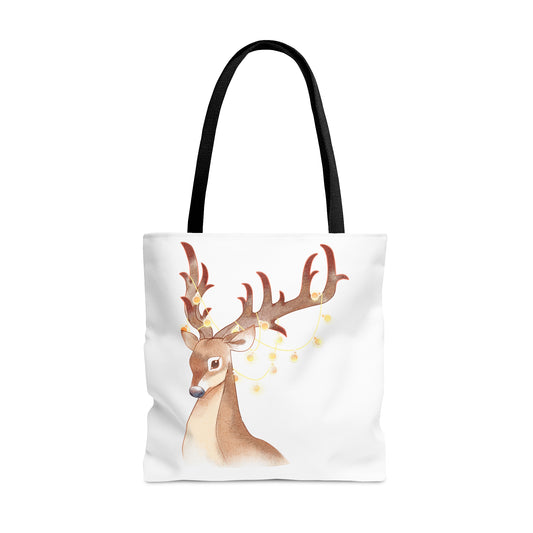 Christmas Deer Tote Bag