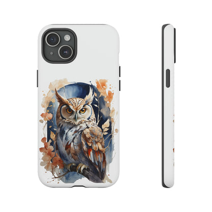 Owl Watercoloring Phone Case