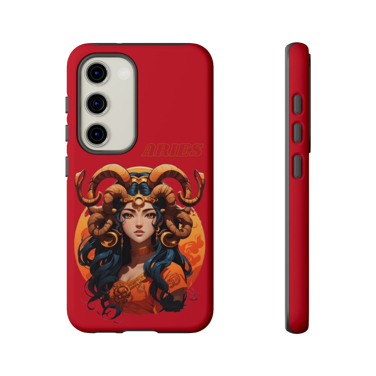 Zodiac Aries Manga Girl Phone Case