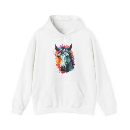 Horse Splatter Art Hoodie