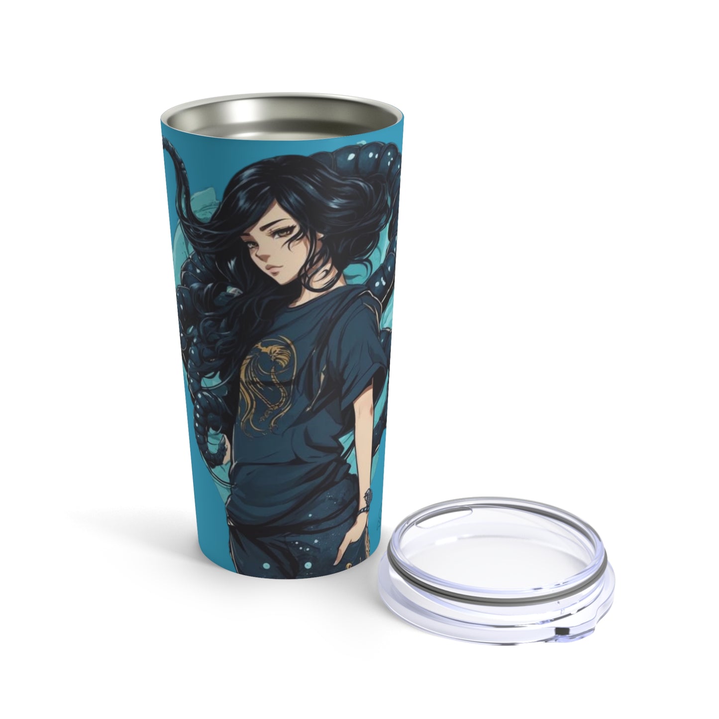 Zodiac Scorpio Manga Girl Tumbler