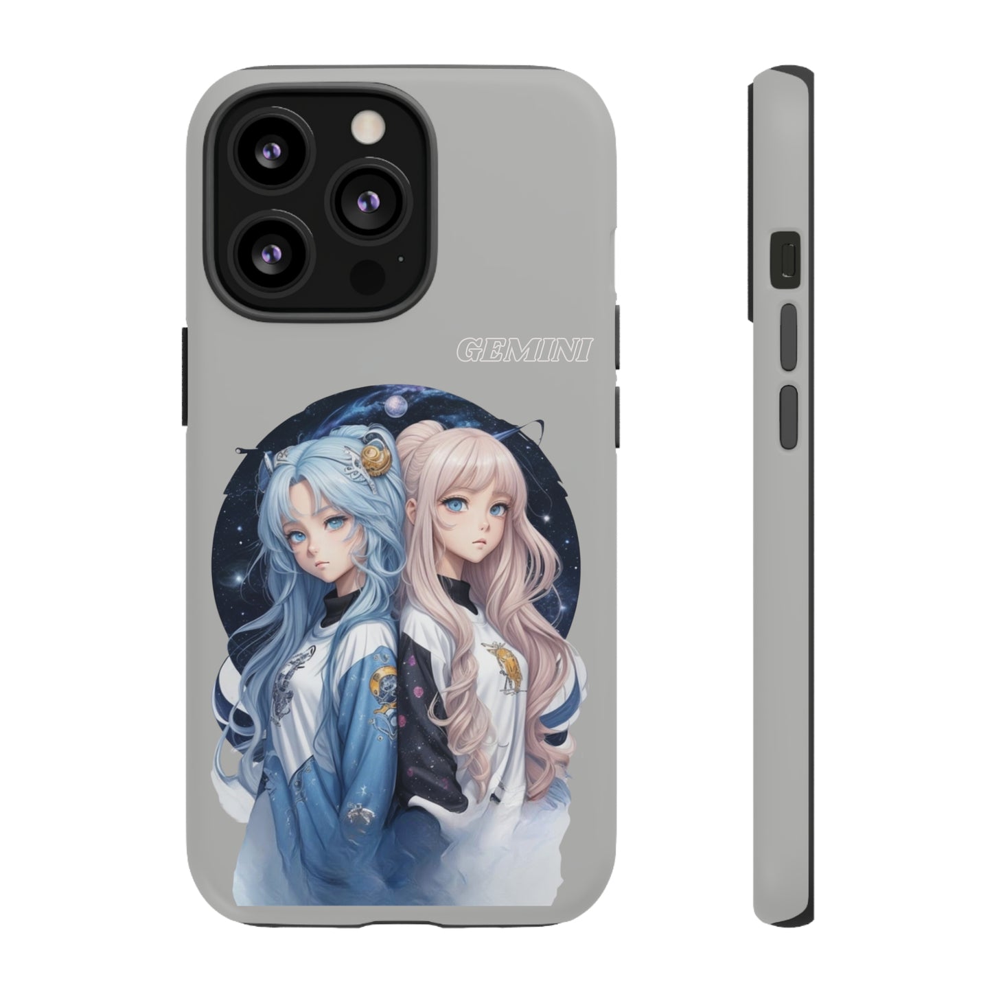 Zodiac Gemini Manga Girl Phone Case