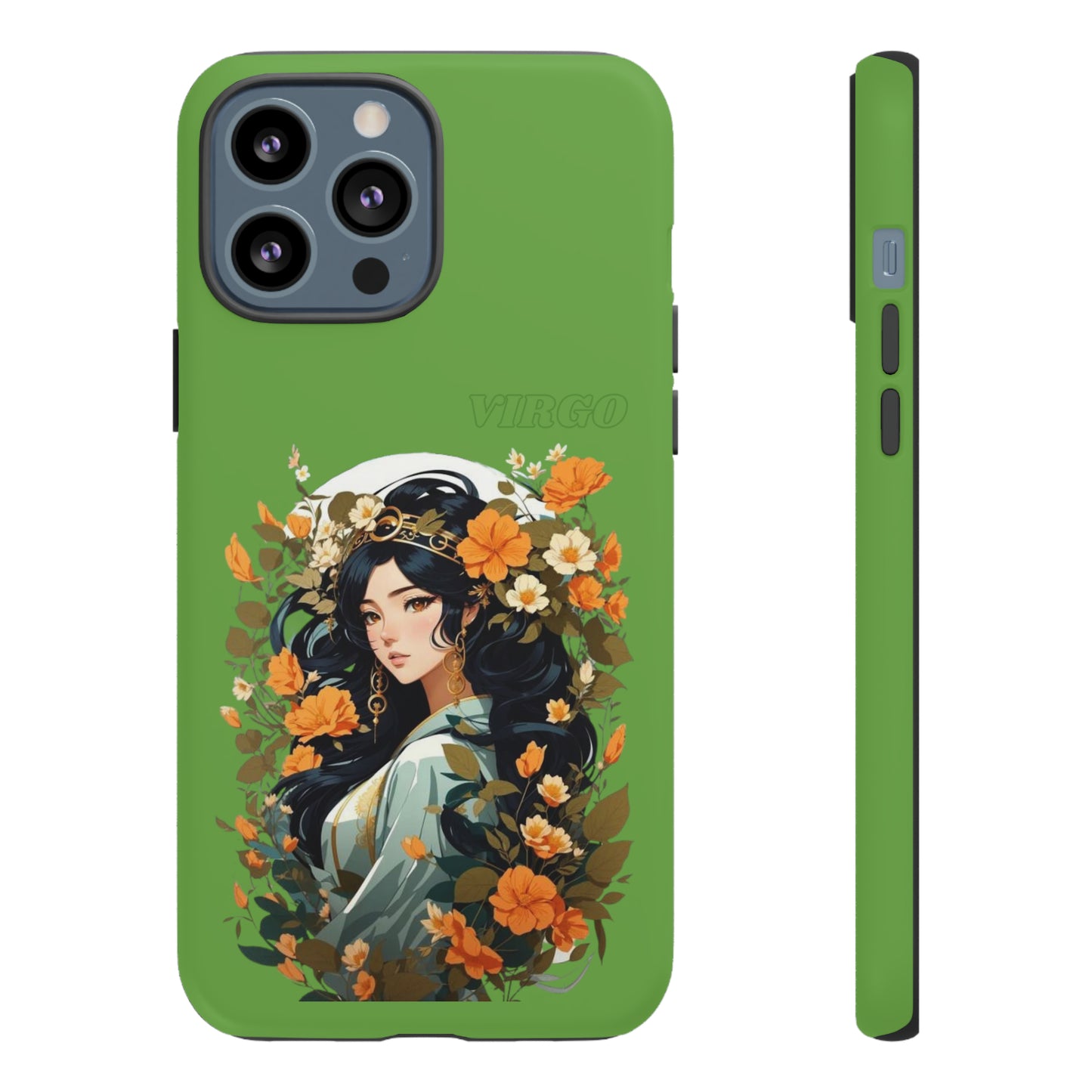 Zodiac Virgo Manga Girl Phone Case