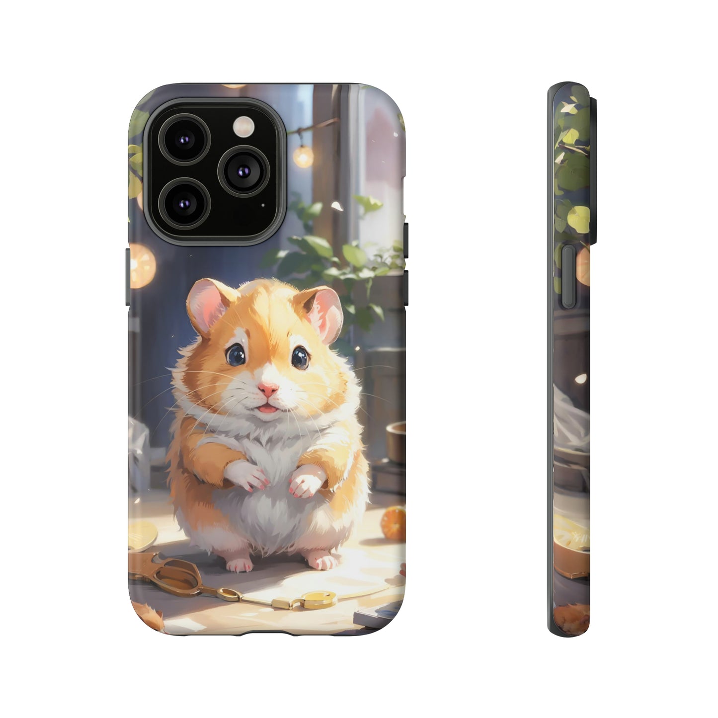 Hamster Watercoloring Phone Case