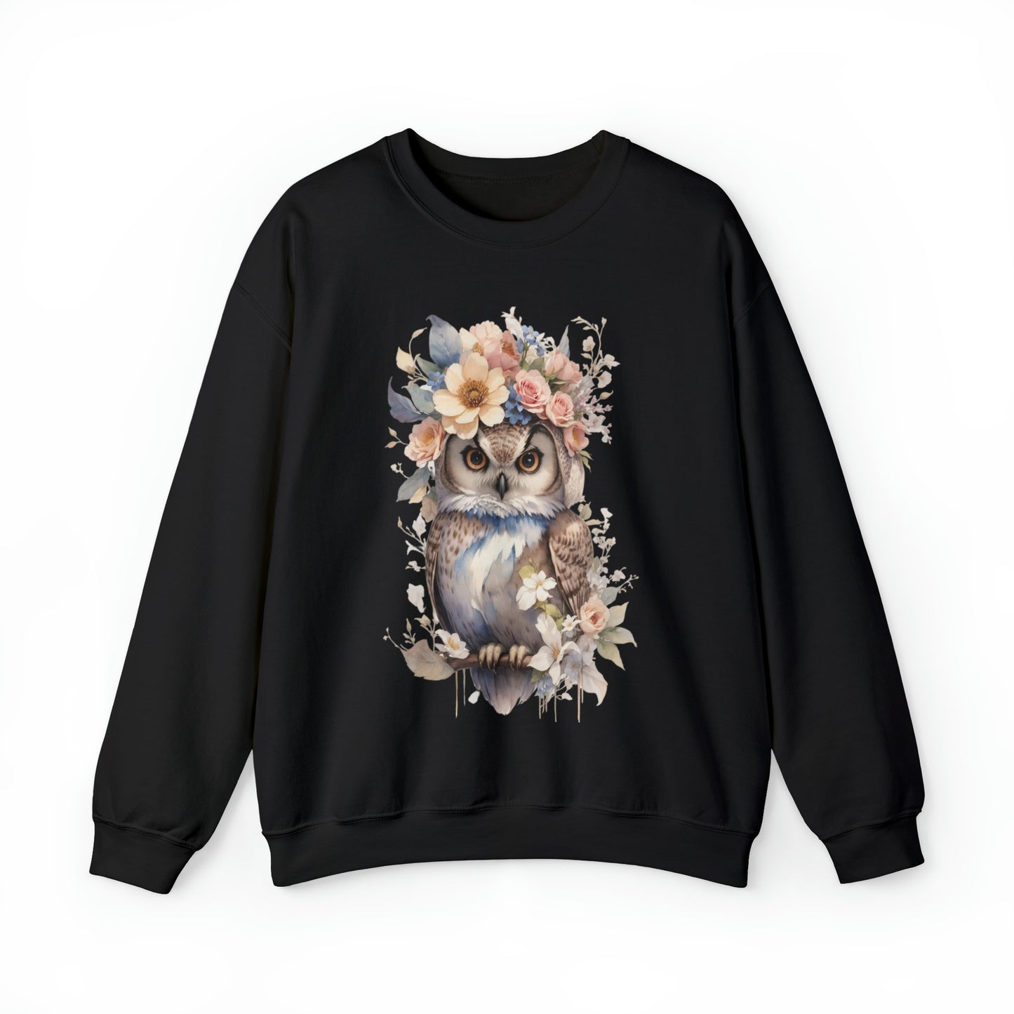 Owl Watercoloring Sweatshirt