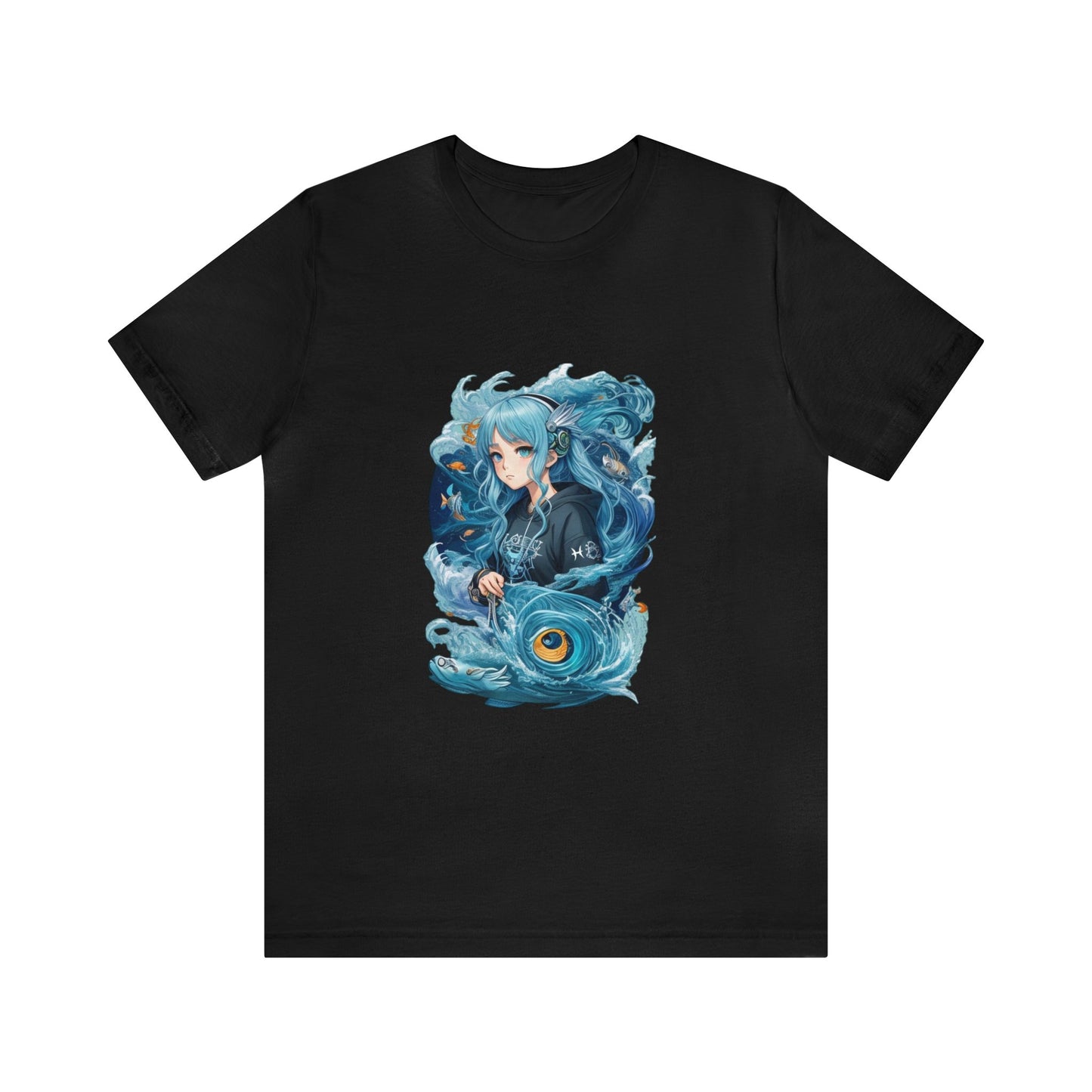 Zodiac Pisces Manga Girl Shirt