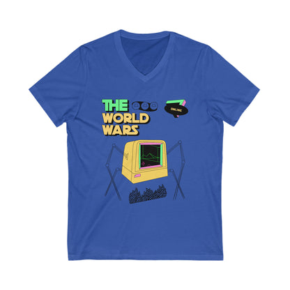 Technology The World Wars V-Neck Shirt