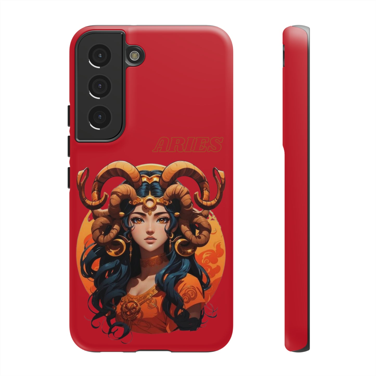 Zodiac Aries Manga Girl Phone Case