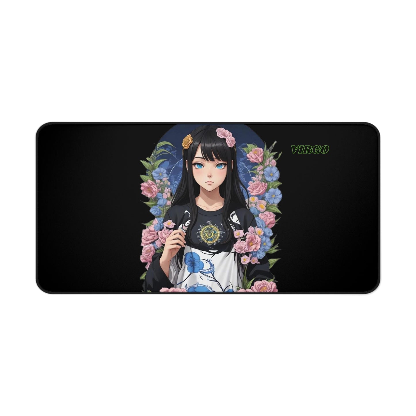 Zodiac Virgo Manga Girl Desk Mat