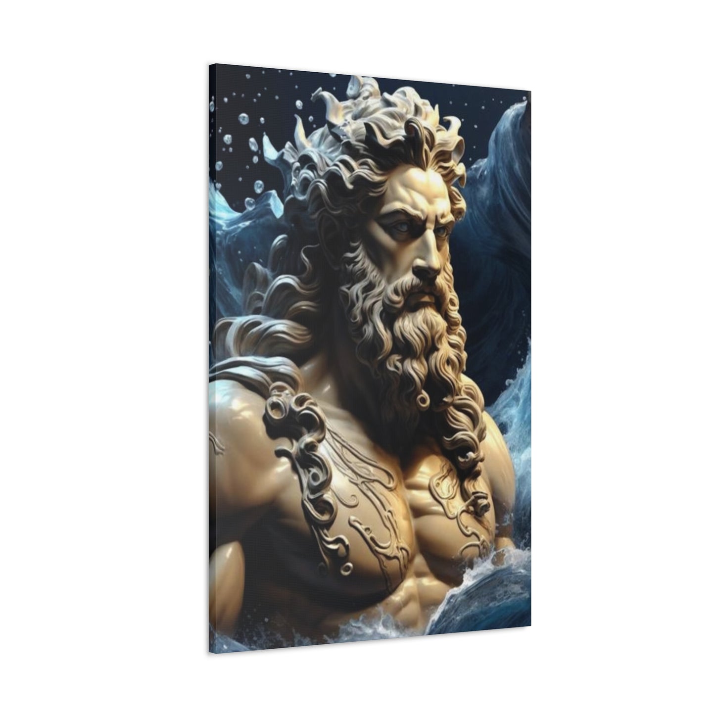 Poseidon Semi Realism Canvas