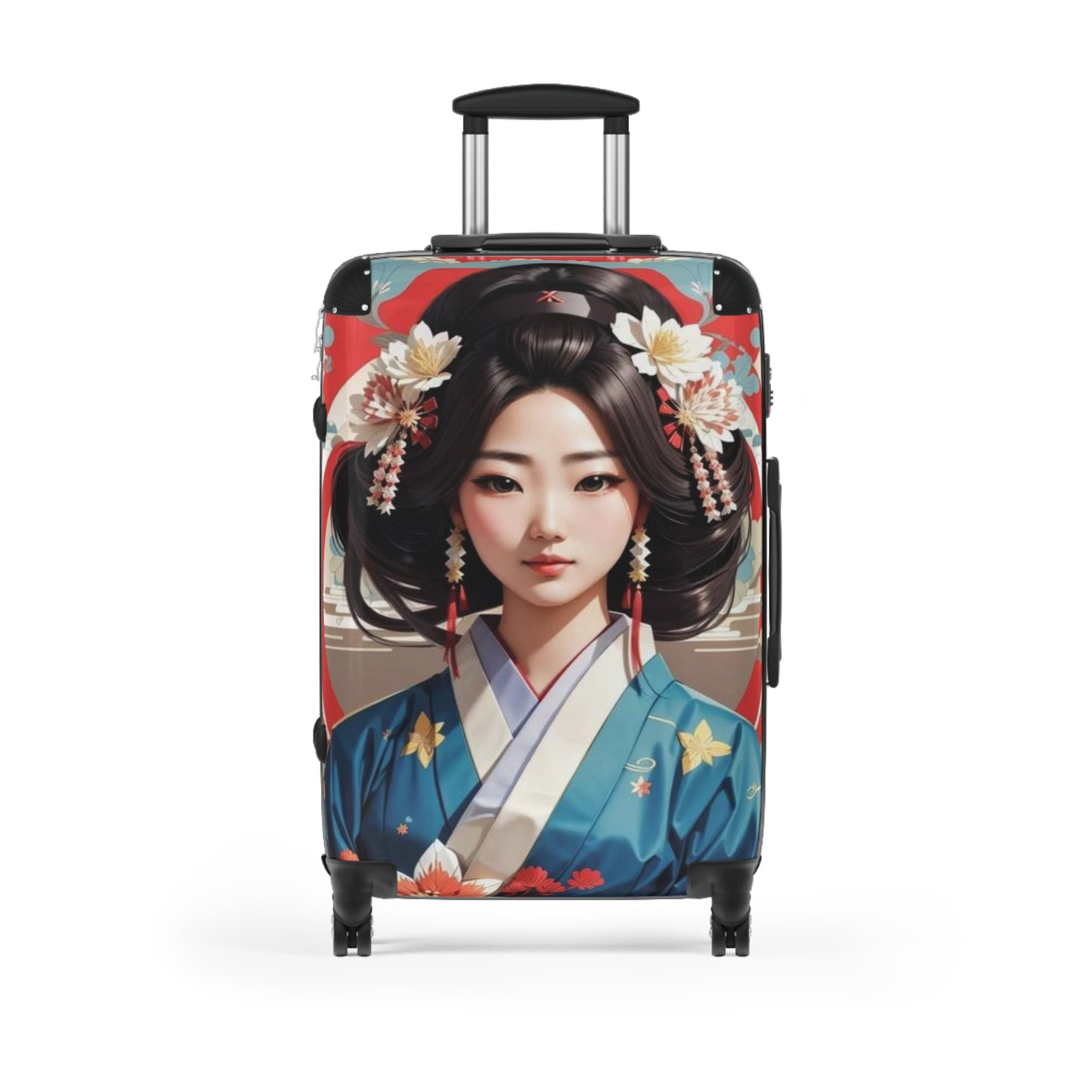 Kimono Illustration Suitcase