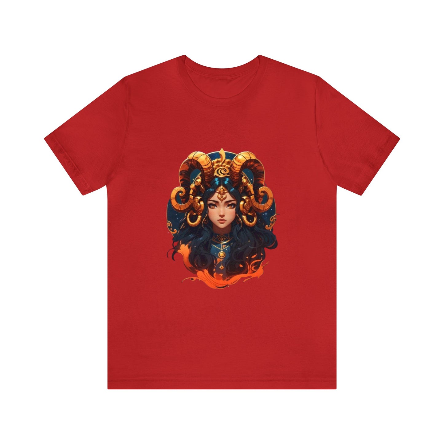 Zodiac Aries Manga Girl Shirt