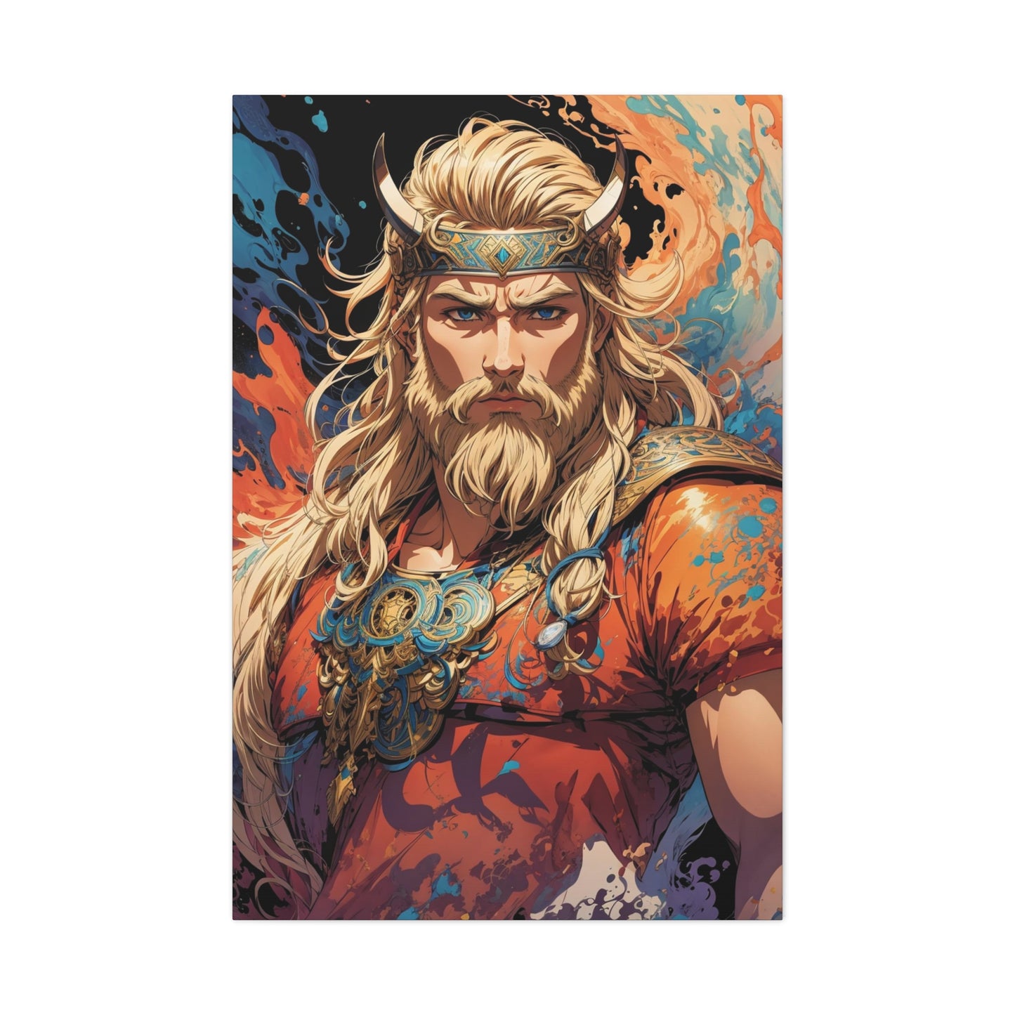 Baldr  Illustration Canvas