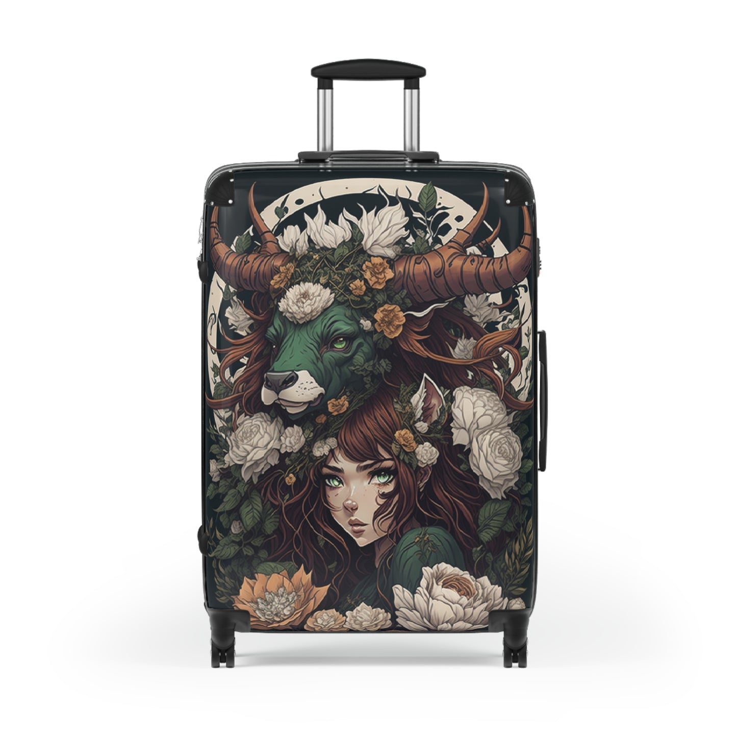 Zodiac Taurus Manga Girl Suitcase