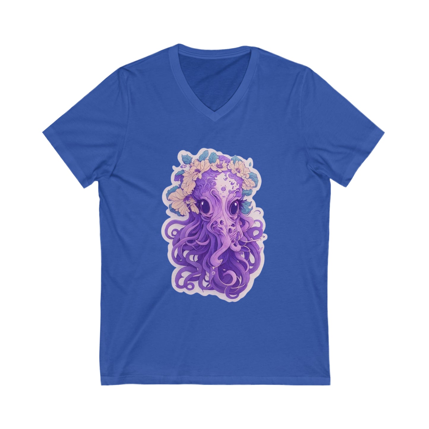 Octopus Ghibli V-Neck Shirt