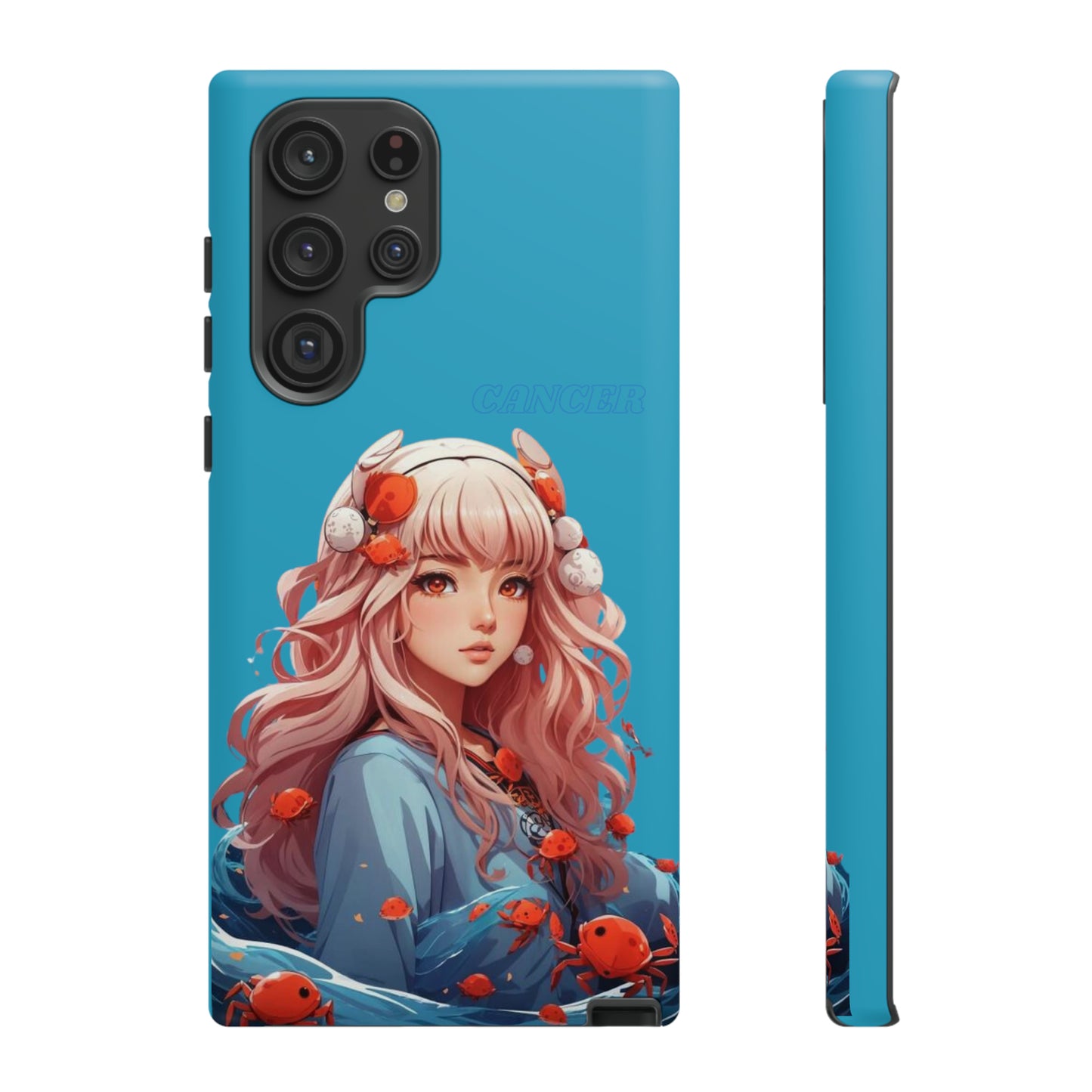 Zodiac Cancer Manga Girl Phone Case