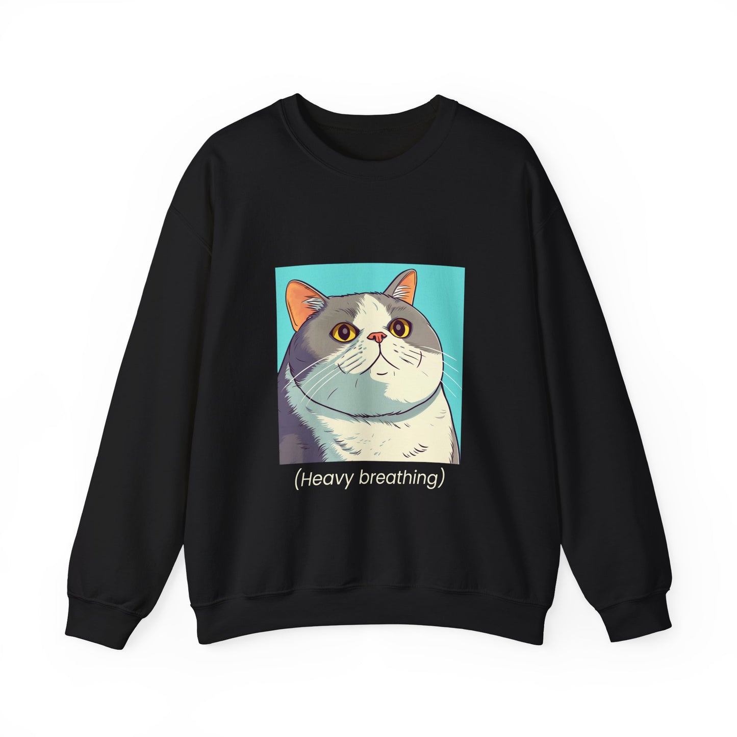 Cat Heavy Breathing Sweatshirt