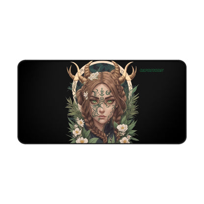 Zodiac Capricorn Manga Girl Desk Mat