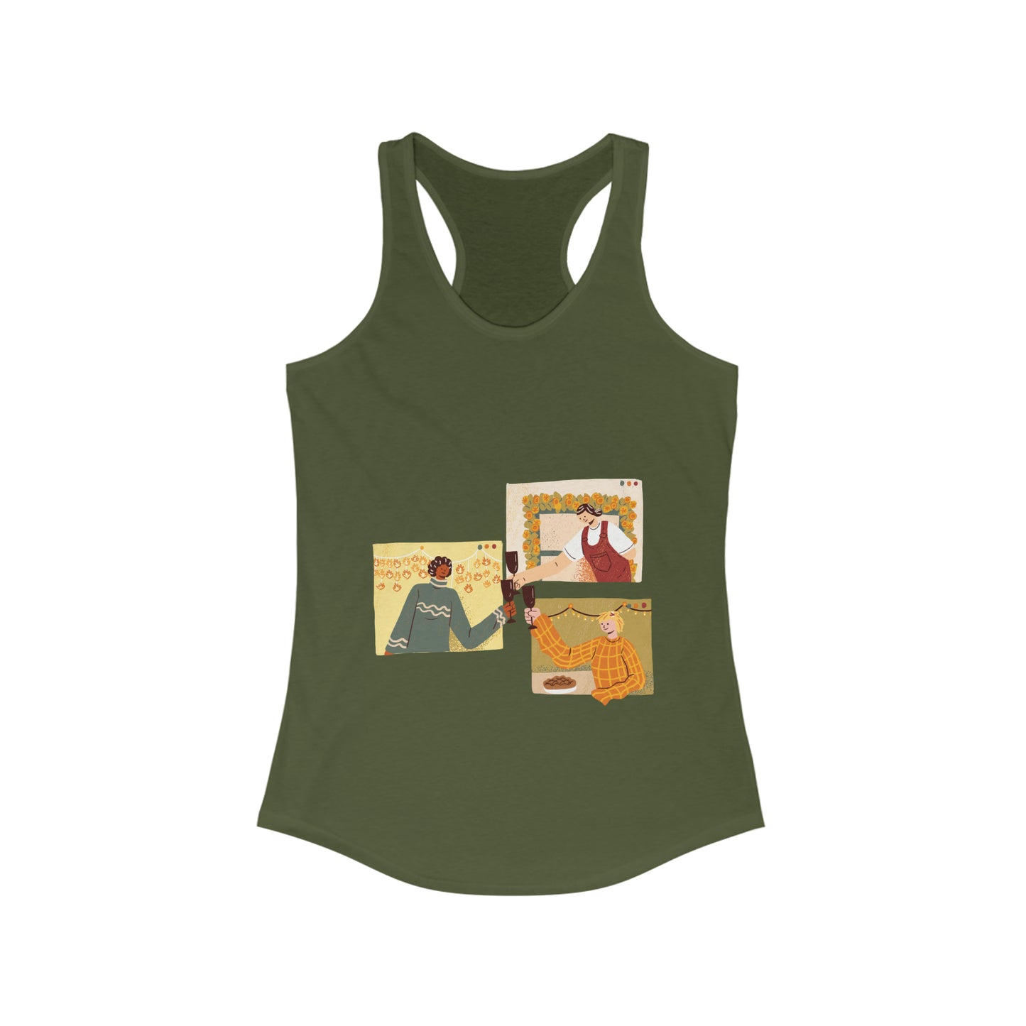 Thanksgiving Cheers Tank Top