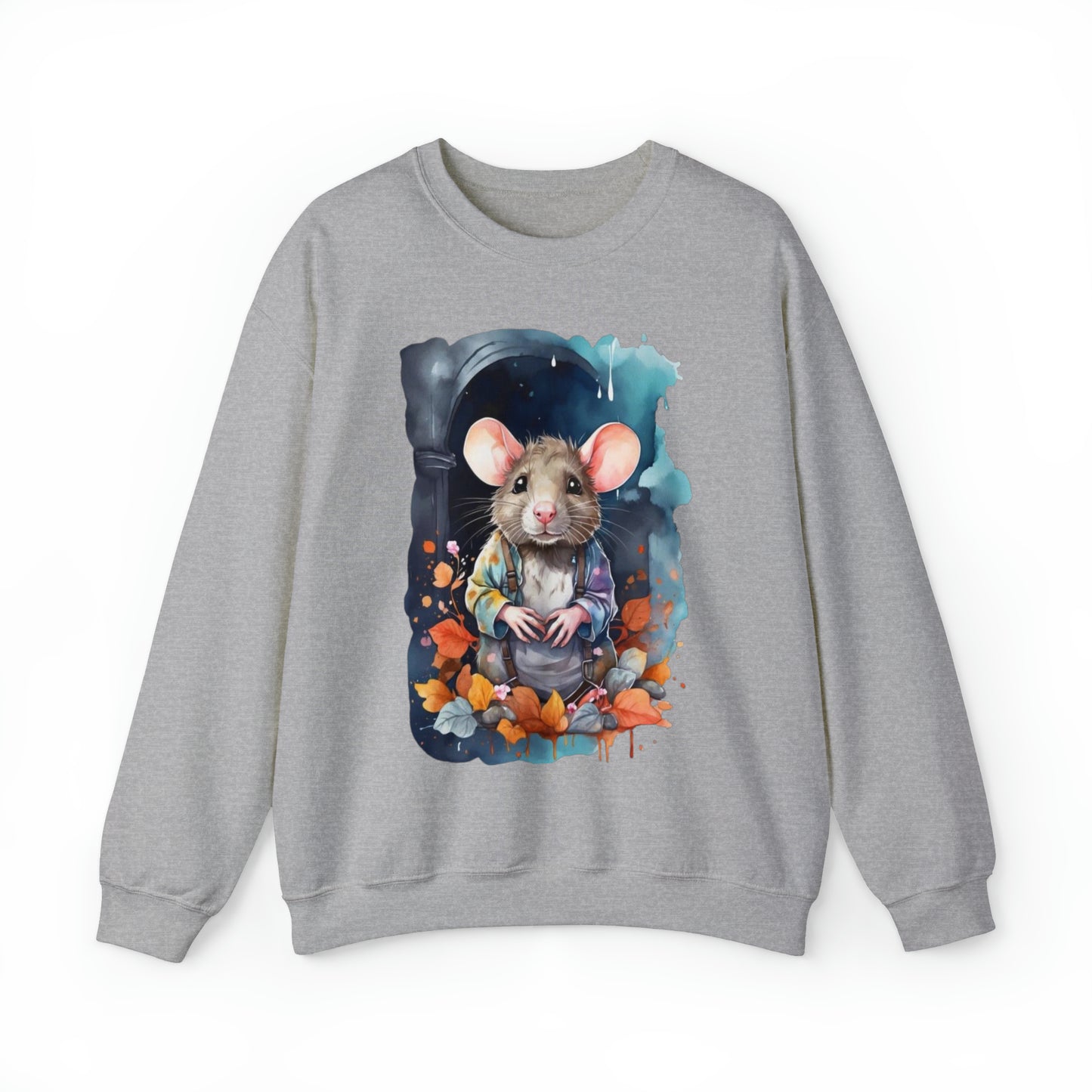 Rat Watercoloring Sweatshirt